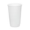Insulated Paper Cups for Coffee & Tea Made in USA | Recyclable Double Wall Disposable To-Go Cups for Hot Beverages | Sturdy, Food Safe, and Eco-Friendly Hot Cups (16 oz, 200 Count) view 3