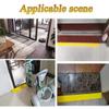 TOOJUN Portable Lightweight Plastic Threshold Ramp for Doorways, Home Entry Handicap Ramps Set for Baby Car Elderly Wheelchair Children's Bicycle Toys,Black-100105cm view 2