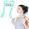 GESAI Neck Massager, Neck Roller for Pain Relief of Deep Tissue, Trigger Point Roller Massager with 6 Wheels, Handheld Shiatsu Shoulder Tools, Suitable for Arm, Legs, Back, Neck and Shoulder Relaxer view 1