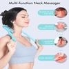 GESAI Neck Massager, Neck Roller for Pain Relief of Deep Tissue, Trigger Point Roller Massager with 6 Wheels, Handheld Shiatsu Shoulder Tools, Suitable for Arm, Legs, Back, Neck and Shoulder Relaxer view 2