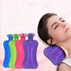 XBLTCM Durable Hot Water Bag, Hot Water Bottle Suitable for Pain Relief, Cramps, Back, Neck, Feet,Warm Bag for Women Girls (Color : Green) view 2