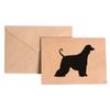 Nashville Decals Afghan Hound Stationery Note Card Set view 1