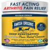 Amish Origins Arthritis Pain Relief Cream - 7 oz - Maximum Strength Deep Penetrating for Joint, Muscle, Knee, Back, Feet, Hand, Ankle, Aches, Neuropathy view 1