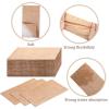 Perthlin 100 Pcs Burlap Paper Napkins Disposable Dinner Napkins 13''x16'' Burlap Print Decorative 2 Ply Rustic Cloth Like Paper Napkin for Bathroom Wedding Birthday Cocktail Party view 3
