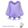 XBLTCM Classic Rubber Transparent Hot Water Bottle, Hot Water Bag with Cover for Menstrual Cramps Neck Hand Feet Back Warmer,3Liter (Color : Pink) view 4