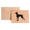 Nashville Decals Vizsla Stationery Note Card Set view 1