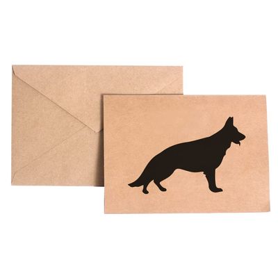 Nashville Decals German Shepherd Stationery Note Card Set