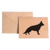 Nashville Decals German Shepherd Stationery Note Card Set view 1