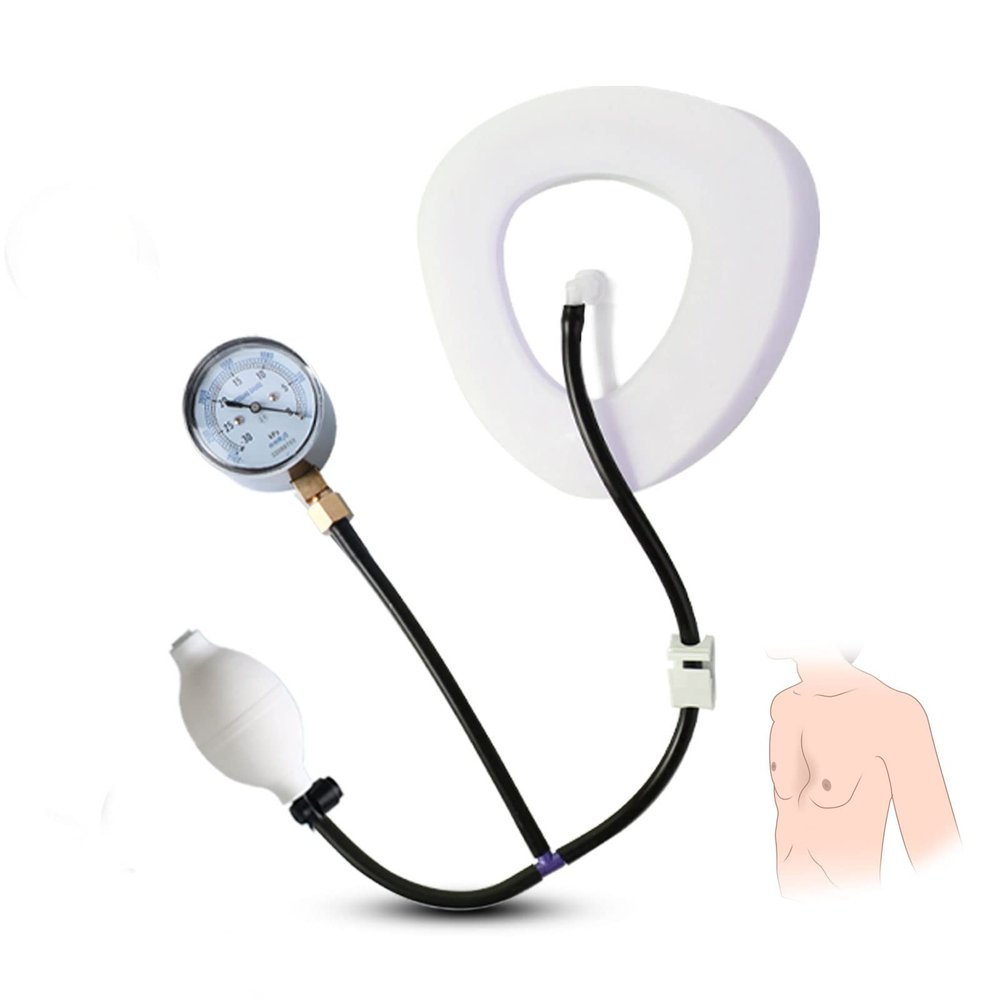 Tairibousy Pectus Excavatum Brace Pectus Excavatum Vacuum Bell Pectus Excavatum Orthosis Sternum Brace Chest Brace for Pectus Excavatum for Kids Men Women
