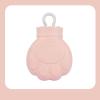 XBLTCM Silicone Hot Water Bag,Mini Hot Water Bottle with Cover for Hand & Feet Warmer for Kids, Men & Women,Great Gift for Women (Color : Beige) view 1
