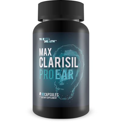 Max Clarisil Pro Ear - Hearing Loss & Ear Ringing Support - Natural Turmeric Based Formula to Support Reduced Swelling & Improved Ear Health - Max Clarisil Pro Hearing Loss Supplement