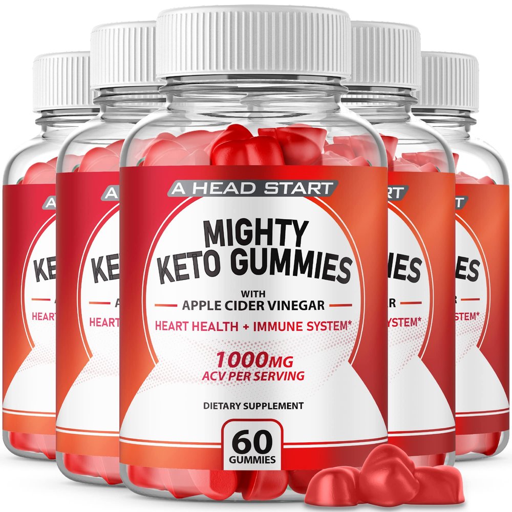 IDEAL PERFORMANCE (5 Pack) Mighty Keto Gummies Mighty Keto ACV Gummies (300 Gummies)