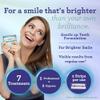 GuruNanda Teeth Whitening Strips - 7-Day Treatment with Non-Slip, Dry Strip Technology - Whitening Designed with Care for a Brighter Smile view 3
