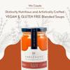 18 Chestnuts Plant Based Soup - Tuscan Tomato, Plant Based, Low Fat and Low Calorie & Gluten Free Soup - 3 Jar Pack (16oz) view 2