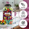 Stonehedge Farms Flavored Rainbow Caramel Popcorn | 26 oz Tub (Pack of 2) | Reclosable Barrels | Red, Yellow, Green and Blue | Colorful Gourmet Carmel Popped Pop Corn | Bulk Shareable Gift view 3