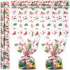 AnapoliZ Christmas Cellophane Wrap Roll | 100 Ft Long X 16 in. Wide | 2.3 Mil Crystal Clear Merry Christmas Cellophane | Gifts, Baskets, Treats Wrapping Paper | Santa, Snowman, Reindeer Cello Roll view 1