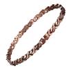 MagEnergy Copper Ankle Bracelet for Women - 99.9% Pure Copper Magnetic Anklets with 3500 Gauss Magnets - 10 Inch Adjustable Fishtail Anklets Jewelry Gift view 1