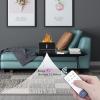 300ml Flame Air Diffuser with Remote Control, 7 Colors Essential Oil Diffuser, USB-C Aroma Humidifier with Fire Flame, 2 Mist Mode, 4 Timer, No-Water Auto-Off Protection for Home/Gym/Yoga/Spa view 3