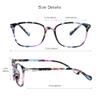VisionGlobal 6 Pairs Blue Light Blocking Glasses/Reading Glasses for Women/Men, Fashion Eyewear Frame (Dark Tortoise+Pink+Leopard, 3.00 Magnification) view 3