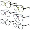 YEIN Reading Glasses 6 Pairs Blue Ligtht Blocking Reading Glasses for Men and Women Fashion Square Frame Readers(Tortoise,Pinkfloral,Black,+2.75) view 1