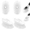 Dish Brush Refill, 4 Pack Dish Brush Replacement Head for OXO Dish Brush, Brush Dispenser Refill Fits Soap Dispensing Handle view 1