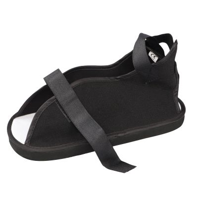 1 Piece Post Op Shoe Walking Boot Brace Orthopedic Sandal Broken Surgical Foot Rehabilitation Recovery Shoe Open Toe for Women Men Injured Foot Fracture fits Either Left/Right Foot