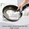 Brush Refills for OXO Dish Brush - 4 Pack Dish Brush Cleaning Soap Dispensing Head Replacement for Scrubber (White) view 4