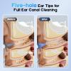 Ear Wax Removal, Electric Ear Cleaning Kit with Light, FSA-HSA-Eligible, Ear Irrigation Kit with 4 Pressure Modes, Safe and Effective Ear Flush Kit with Ear Cleaner - Includes Basin, Towel & 15 Tips view 4