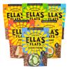 ELLAS FLATS All Seed Savory Crisps  Gluten Free, Sugar Free, High Fiber Chip, Low Carb Snack, Keto Cracker, Vegan, Paleo, Diet Friendly (VARIETY PACK, 6 Pack) view 1