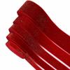 HWASH Christmas Ribbon, Brilliant New Year Velvet Ribbons 5 Yards, for Garland, Gifts, Wrapping, Wreaths - Red (Color : 10mm) view 2