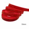 HWASH Christmas Ribbon, Brilliant New Year Velvet Ribbons 5 Yards, for Garland, Gifts, Wrapping, Wreaths - Red (Color : 10mm) view 4