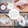 300 PCS Self Adhesive Cookie Bags White Dotted Cellophane Treat Bags Resealable Cellophane Bags, Self Sealing Cello Bags - For Bakery, Candle, Soap, Cookie Poly Bags - 4x4 Inch view 3