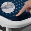 MOFOCO Folding Shower Seat, Wall Mounted Shower Bench Stool with Arms and Back Support Legs, for Seniors Adults Elderly Disabled and Disabled People view 3