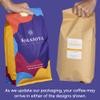 Sarasota Coffee Ground Southern Texas Butter Pecan | Medium Roast Gourmet Flavored Coffee Grounds | Low Acid, Mold Free, Specialty Grade Flavored Bulk Ground Coffee | 5lb (80 oz) view 3