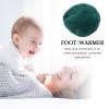 USB Rechargeable Foot Warmer Supple Heating Shoes for Comfortable Foot Heating Tool for Home Office Use Fits Adults view 2