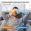 SEMTION Eye Massager with Heat for Migraines Relief Heated Eye Mask for Dry Eyes, Eye Strain Relief, Birthday/Valentines Day Gifts for Women Mom Men(White) view 4