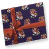 Funny Santa Rocket Gift Wrap Thick Wrapping Paper Outer Space Astronaut Christmas Party Decoration (12 foot x 30 inch roll) view 3