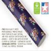 Funny Santa Rocket Gift Wrap Thick Wrapping Paper Outer Space Astronaut Christmas Party Decoration (12 foot x 30 inch roll) view 4