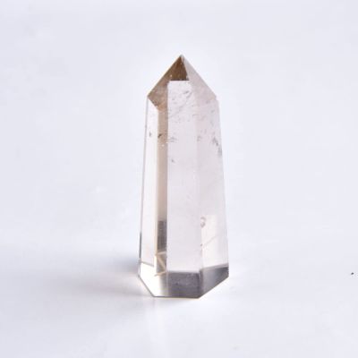 Natural Smoky Quartz Crystal Stone Hexagonal Prisms Stone Tower DIY Gift 1PC,Smoky Quartz,61-70