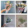 NatureMan 50 sheets Clear Cellophane flower wrapping paper,waterproof Clear Wrap Cellophane,for Flower Gift Baskets Wrap (Transparent) view 3