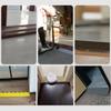 TOOJUN 0.4-4.3" Rise Threshold Ramps Doorway, Portable Wheelchair Ramp with Non-silp Surface for Home Steps, Driveway and Curb, 440 LBS Capacity,Gray-10041cm view 2