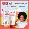 Botao Kids Natural Strawberry Flavored Anticavity Fluoride Toothpaste Maximum Cavity Protection Cleans Childrens Teeth Protects Gums Chamomile Aloe Vera Calendula Xylitol for Ages 2 and Up view 2