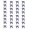 Ciieeo 100pcs Satin Bowknot Ribbon Bows for Craft Present Wrapping for Parties Weddings Showers and Desserts for Bags and Decorations Bags and Treats view 1