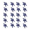 Ciieeo 100pcs Satin Bowknot Ribbon Bows for Craft Present Wrapping for Parties Weddings Showers and Desserts for Bags and Decorations Bags and Treats view 3