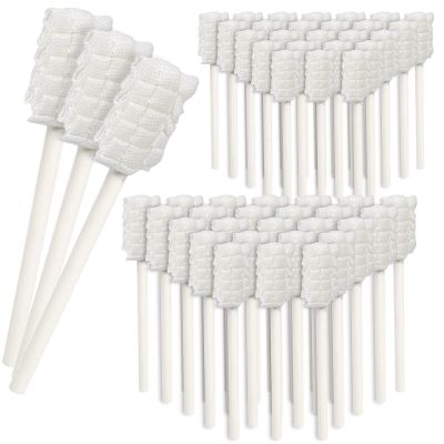 JJOVCE Baby Tongue Cleaner,Disposable Baby Mouth Cleaner, Soft Gauze Toohthbrush Newborn Oral Cleaning Stick Dental Care for 0-36 Month(100)