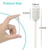 JJOVCE Baby Tongue Cleaner,Disposable Baby Mouth Cleaner, Soft Gauze Toohthbrush Newborn Oral Cleaning Stick Dental Care for 0-36 Month(200) view 2
