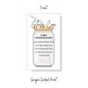 Glass Can Wrap Bamboo Lids Straws Vinyl Crafting DIY How To Care For Instruction Cards | 50 pk | Care Cards SVG Sublimation Personalized Customer 2x3.5 view 3