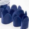 Navy Blue Pull Bow Ribbons , Confetti Flowers, Jordan Almonds Ribbons, Almond Favors Ribbons DIY Favors Flower Pull Bow Ribbon Almonds Made in Italy view 1