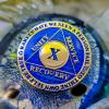 10 Year Sobriety Coin | Legacy AA Chip | Thick Triplate Recovery Anniversary Token (Blue) view 4