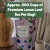 Heavenly Tea Leaves Organic Just Green, Bulk Loose Leaf Green Tea, 1 Lb. (Approx. 200 Servings) - Antioxidant Rich, Immune Boosting, Hot or Iced Tea, Great Natural Energy Source view 4
